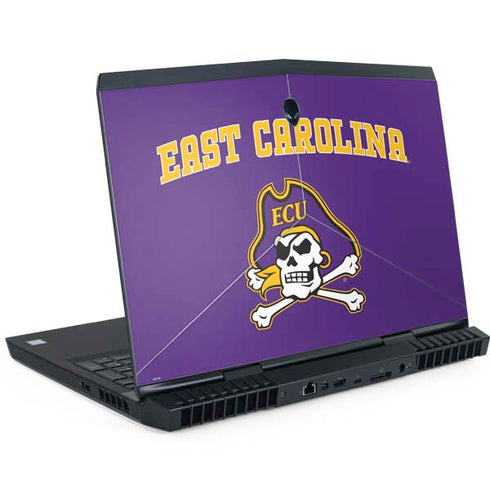 East Carolina University ECU Pirates Logo Dell Alienware Skin