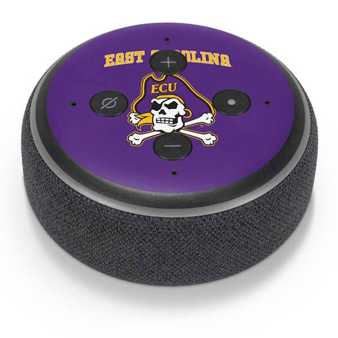 East Carolina University ECU Pirates Logo Amazon Echo Dot Skin