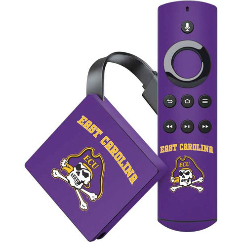 East Carolina University ECU Pirates Logo Amazon Fire TV Skin