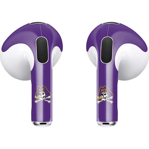 East Carolina University ECU Pirates Logo Apple AirPods (3rd Gen 2021) Skin