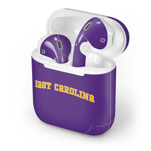 East Carolina University ECU Pirates Logo Apple AirPods Skin