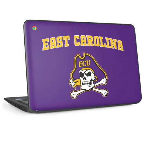 East Carolina University ECU Pirates Logo HP Chromebook Skin