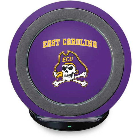 East Carolina University ECU Pirates Logo Fast Charge Wireless Charging Stand Skin