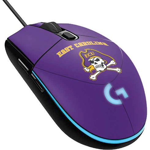 East Carolina University ECU Pirates Logo G203 Prodigy RGB Wired Gaming Mouse Skin