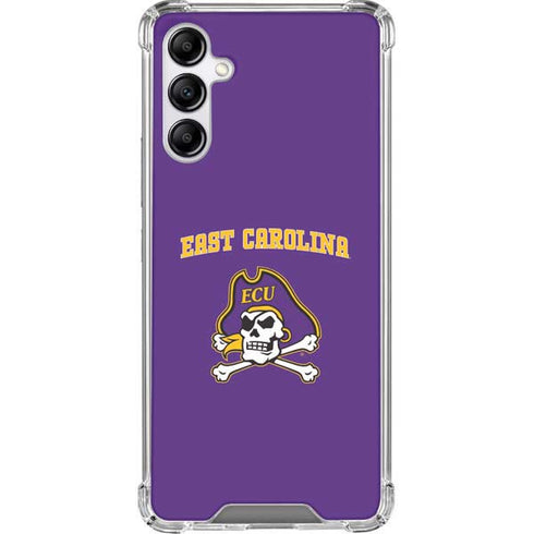 East Carolina University ECU Pirates Logo Galaxy A14 5G Clear Case
