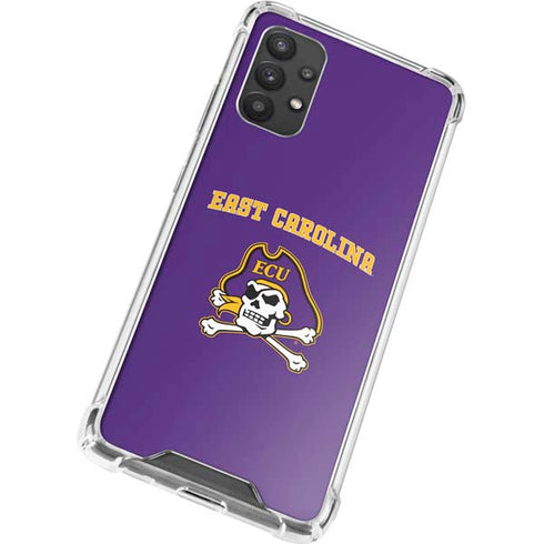 East Carolina University ECU Pirates Logo Galaxy A32 5G Clear Case