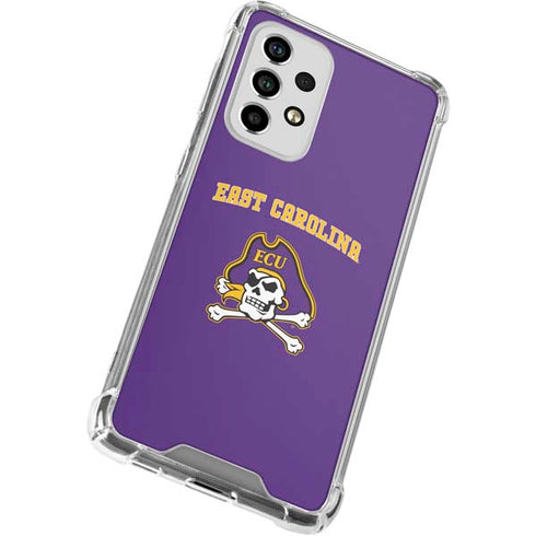 East Carolina University ECU Pirates Logo Galaxy A53 5G Clear Case