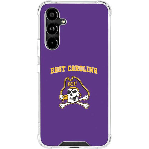 East Carolina University ECU Pirates Logo Galaxy A54 5G Clear Case