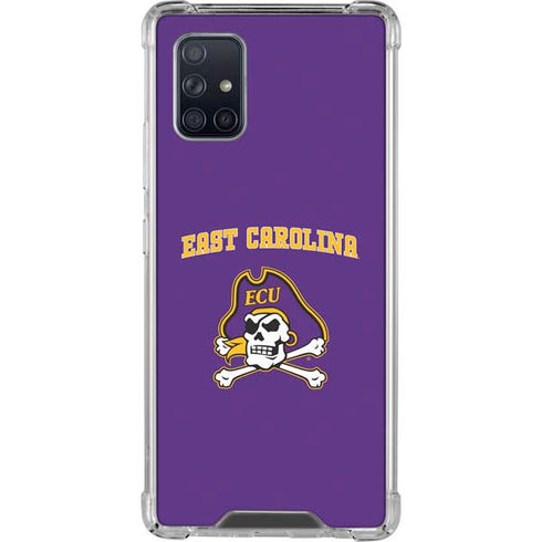 East Carolina University ECU Pirates Logo Galaxy A71 5G Clear Case