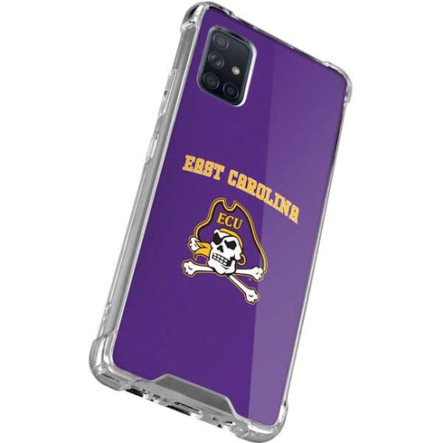 East Carolina University ECU Pirates Logo Galaxy A71 5G Clear Case