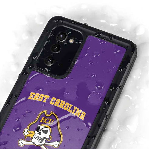 East Carolina University ECU Pirates Logo Galaxy Note20 5G Waterproof Case