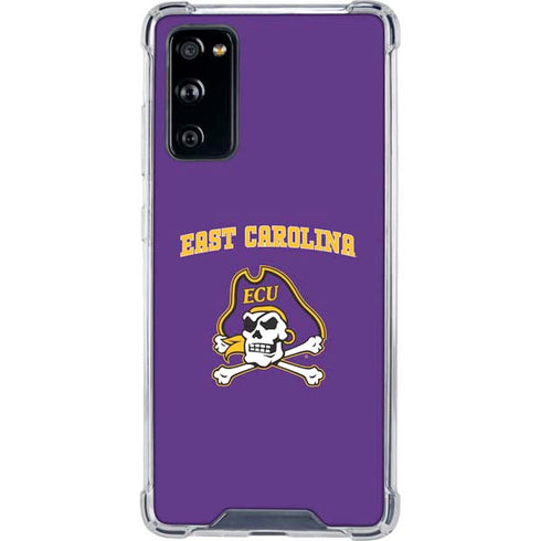 East Carolina University ECU Pirates Logo Galaxy S20 FE Clear Case