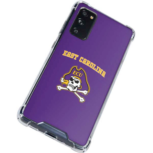 East Carolina University ECU Pirates Logo Galaxy S20 FE Clear Case