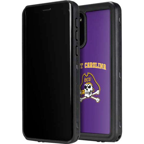 East Carolina University ECU Pirates Logo Galaxy S20 Plus Waterproof Case