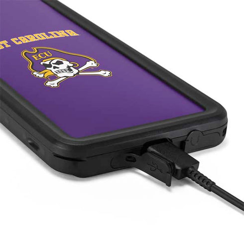 East Carolina University ECU Pirates Logo Galaxy S20 Waterproof Case