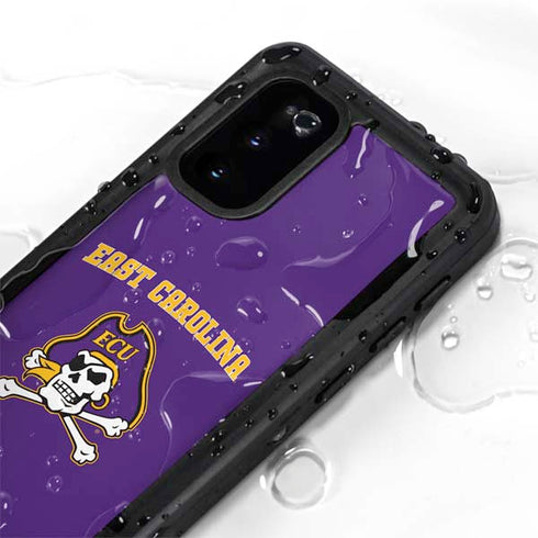 East Carolina University ECU Pirates Logo Galaxy S20 Waterproof Case