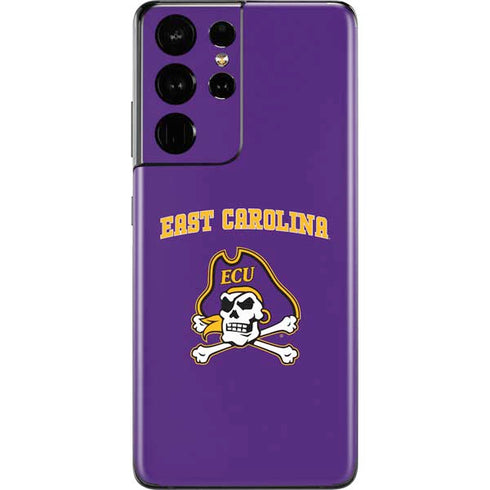 East Carolina University ECU Pirates Logo Galaxy S21 Ultra 5G Skin