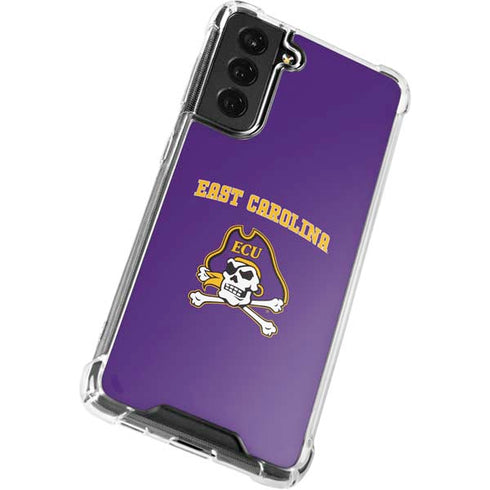 East Carolina University ECU Pirates Logo Galaxy S22 Plus Clear Case