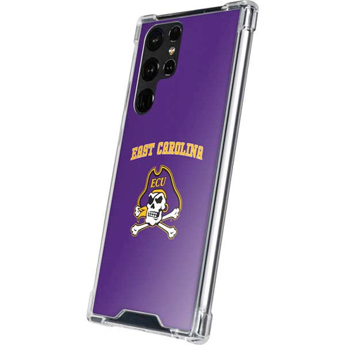 East Carolina University ECU Pirates Logo Galaxy S22 Ultra Clear Case