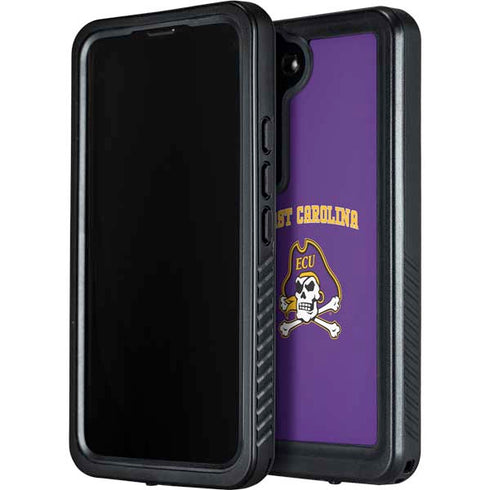 East Carolina University ECU Pirates Logo Galaxy S23 Plus Waterproof Case
