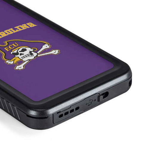 East Carolina University ECU Pirates Logo Galaxy S23 Plus Waterproof Case