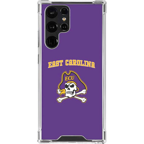 East Carolina University ECU Pirates Logo Galaxy S24 Ultra Clear Case