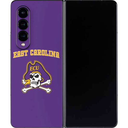 East Carolina University ECU Pirates Logo Galaxy Z Fold4 5G Skin
