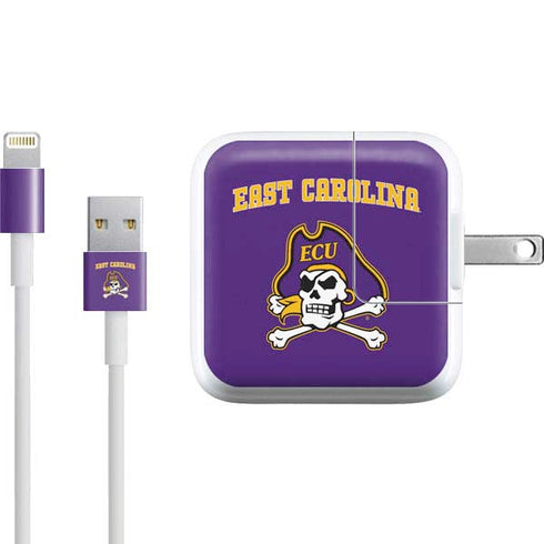 East Carolina University ECU Pirates Logo iPad Charger (10W USB) Skin