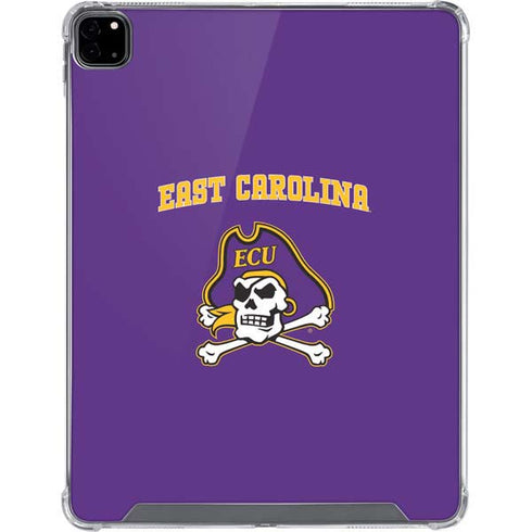 East Carolina University ECU Pirates Logo iPad Pro 12.9in (2020) Clear Case