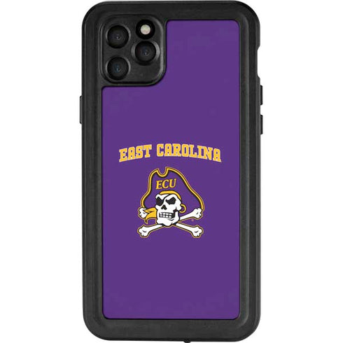 East Carolina University ECU Pirates Logo iPhone 11 Pro Max Waterproof Case