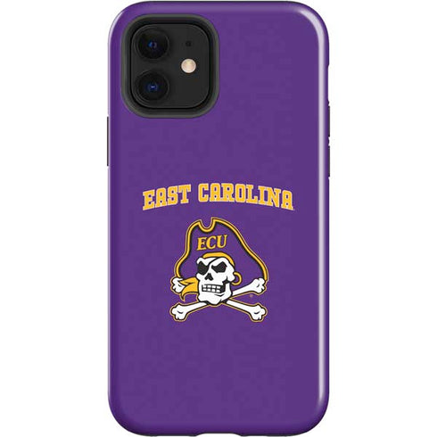 East Carolina University ECU Pirates Logo iPhone 12 Impact Case