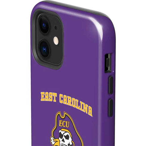 East Carolina University ECU Pirates Logo iPhone 12 Impact Case