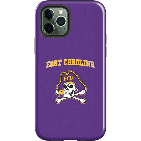 East Carolina University ECU Pirates Logo iPhone 12 Pro Impact Case