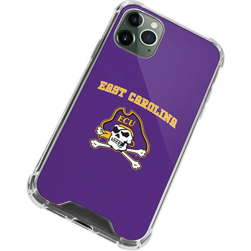 East Carolina University ECU Pirates Logo iPhone 12 Pro Max Clear Case