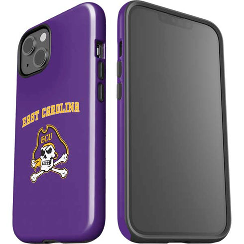 East Carolina University ECU Pirates Logo iPhone 15 Plus Impact Case