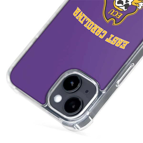 East Carolina University ECU Pirates Logo iPhone 15 Plus MagSafe Case