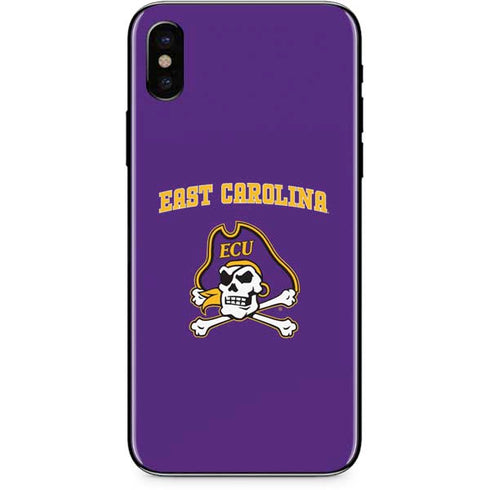 East Carolina University ECU Pirates Logo iPhone X Skin