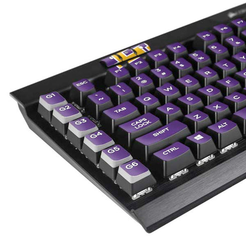 East Carolina University ECU Pirates Logo K95 RGB PLATINUM Mechanical Gaming Keyboard Skin