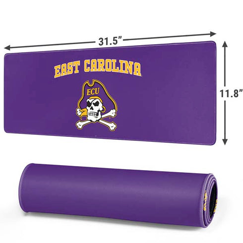 East Carolina University ECU Pirates Logo Gaming Mouse Pad