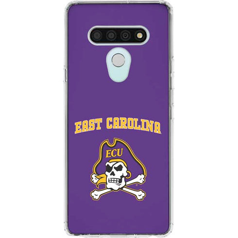 East Carolina University ECU Pirates Logo LG Stylo 6 Clear Case