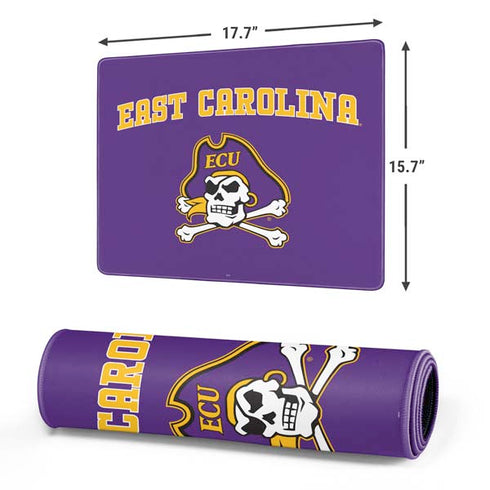 East Carolina University ECU Pirates Logo Gaming Mouse Pad