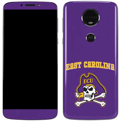 East Carolina University ECU Pirates Logo Moto E5 Plus Skin