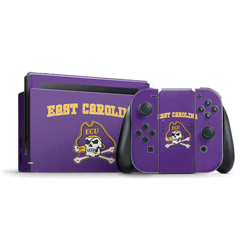 East Carolina University ECU Pirates Logo Nintendo Switch Bundle Skin