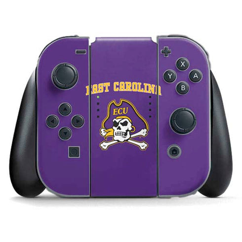 East Carolina University ECU Pirates Logo Nintendo Switch (2017-2021) Joy-Con Controller Skin