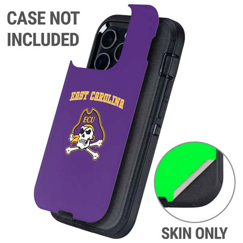 East Carolina University ECU Pirates Logo Otterbox Defender iPhone Skin