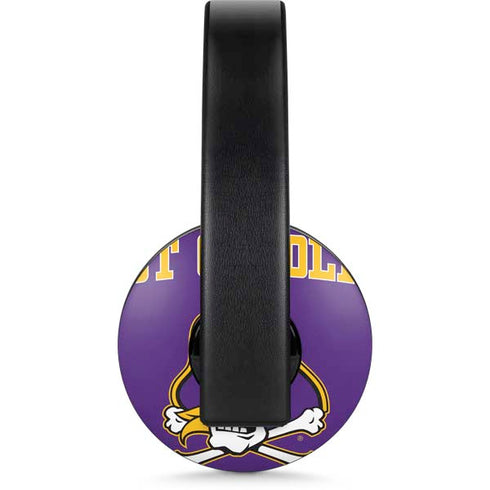 East Carolina University ECU Pirates Logo PlayStation 4 Gold Wireless Headset Skin