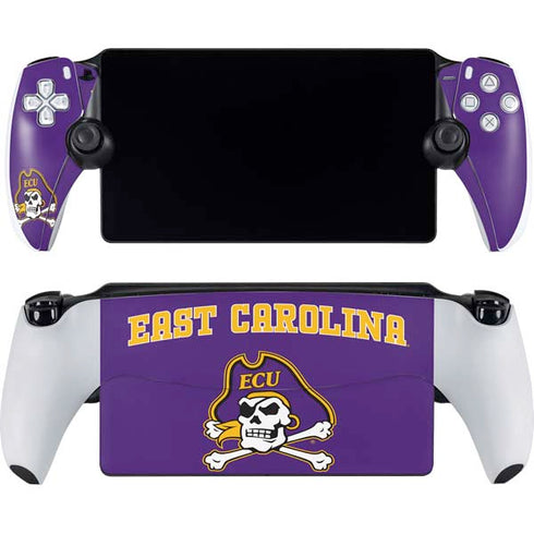 East Carolina University ECU Pirates Logo PlayStation Portal Remote Player Skin