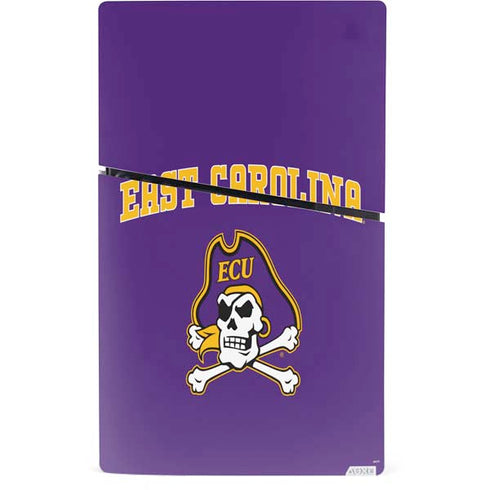 East Carolina University ECU Pirates Logo PS5 Slim Digital Edition Console Skin