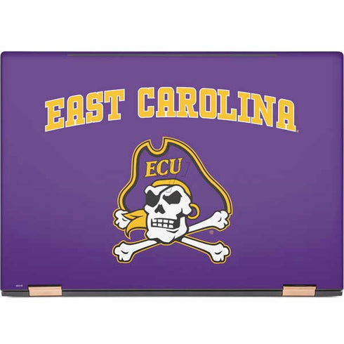 East Carolina University ECU Pirates Logo HP Spectre Skin