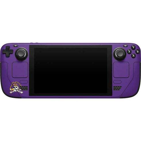 East Carolina University ECU Pirates Logo Steam Deck Handheld Gaming Computer Skin